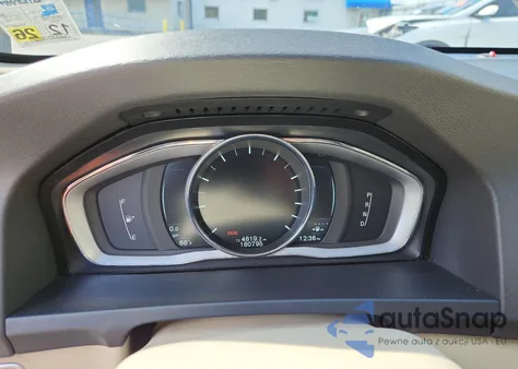 2015 Volvo S60 Premier z USA, uszkodzony, nr VIN YV140MFK5F1345989